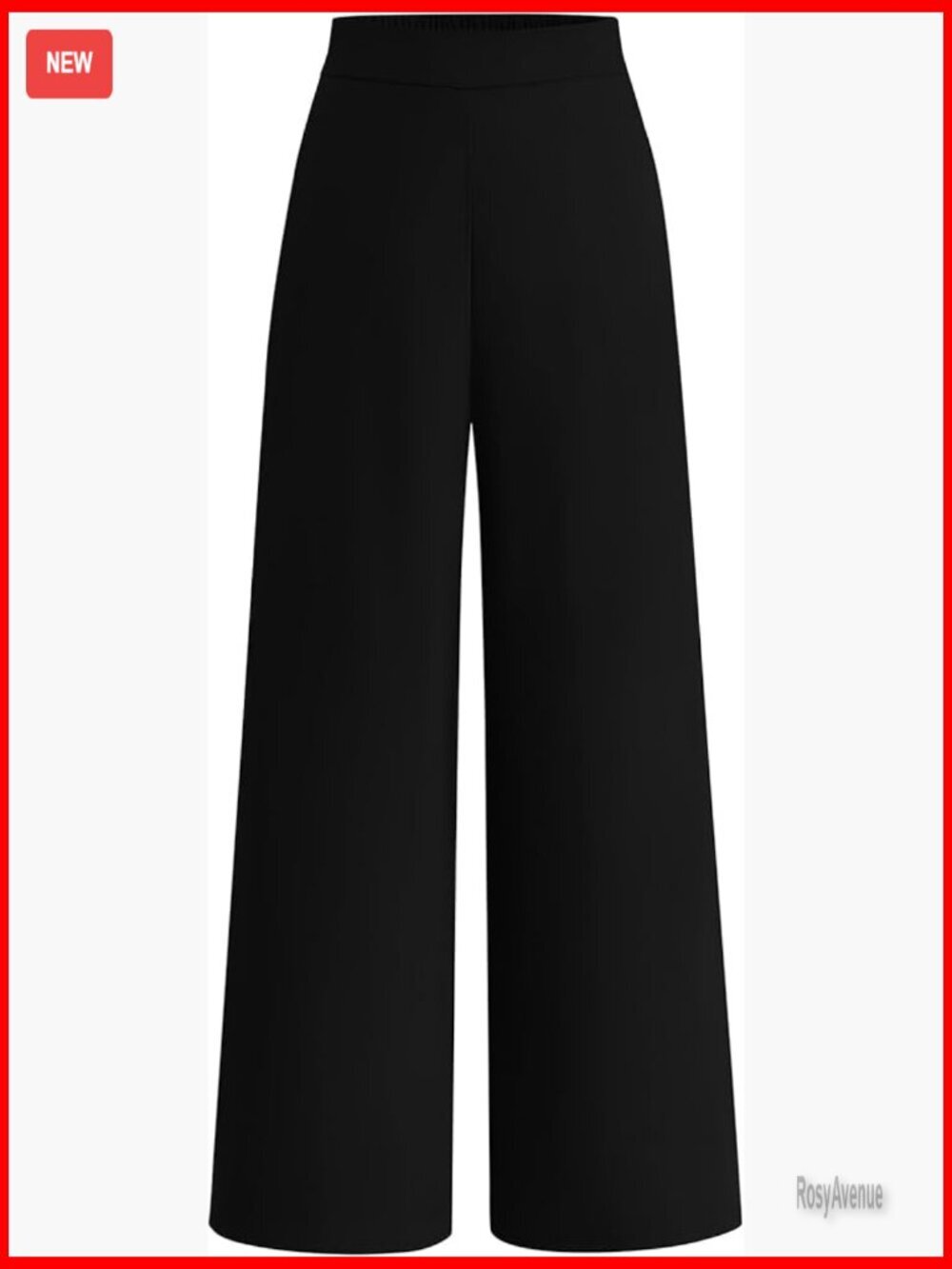 High Waisted Wide Leg Palazzo Pants Business Casual Office Work Trousers